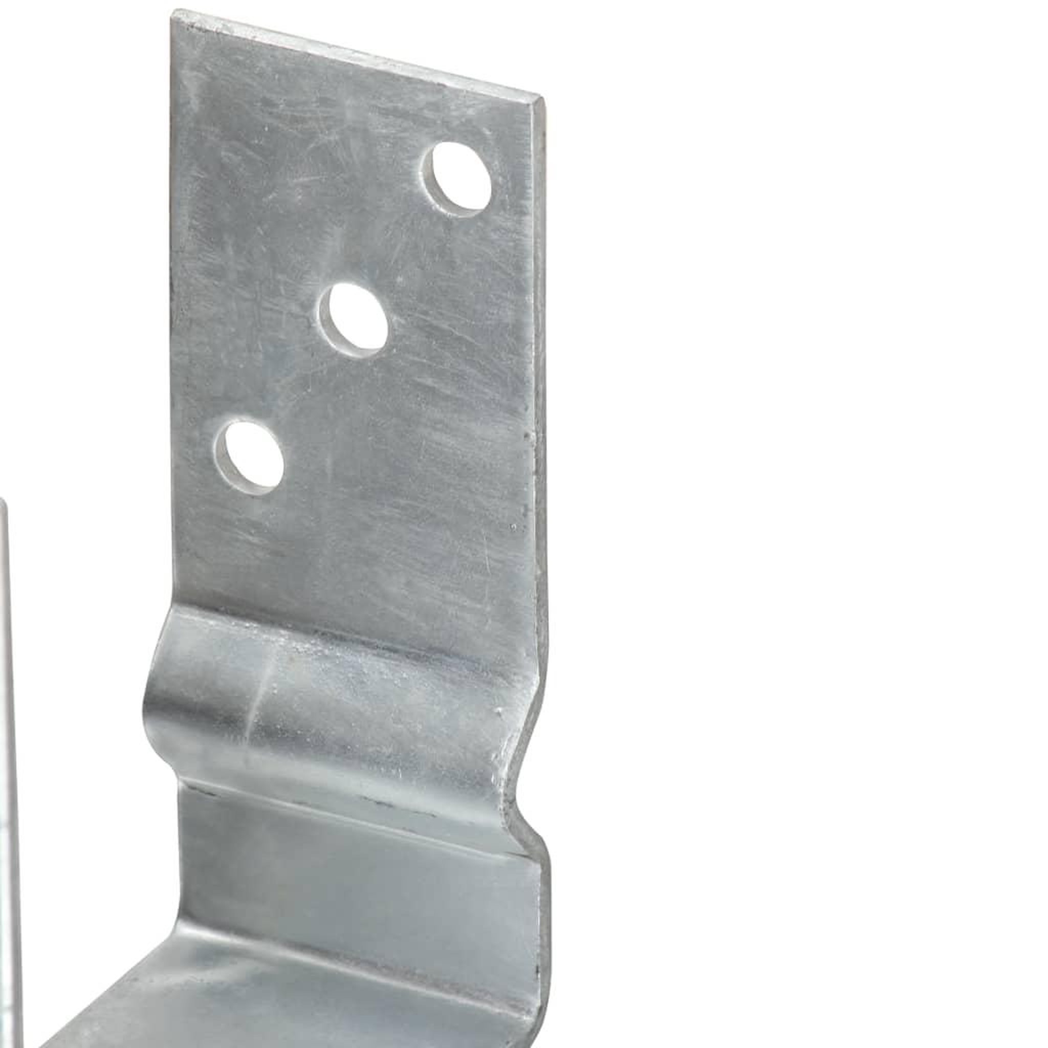 Voir la diapositive 5 : VIDAXL Piquets de cloture 12 pcs argente 8x6x15 cm acier galvanise