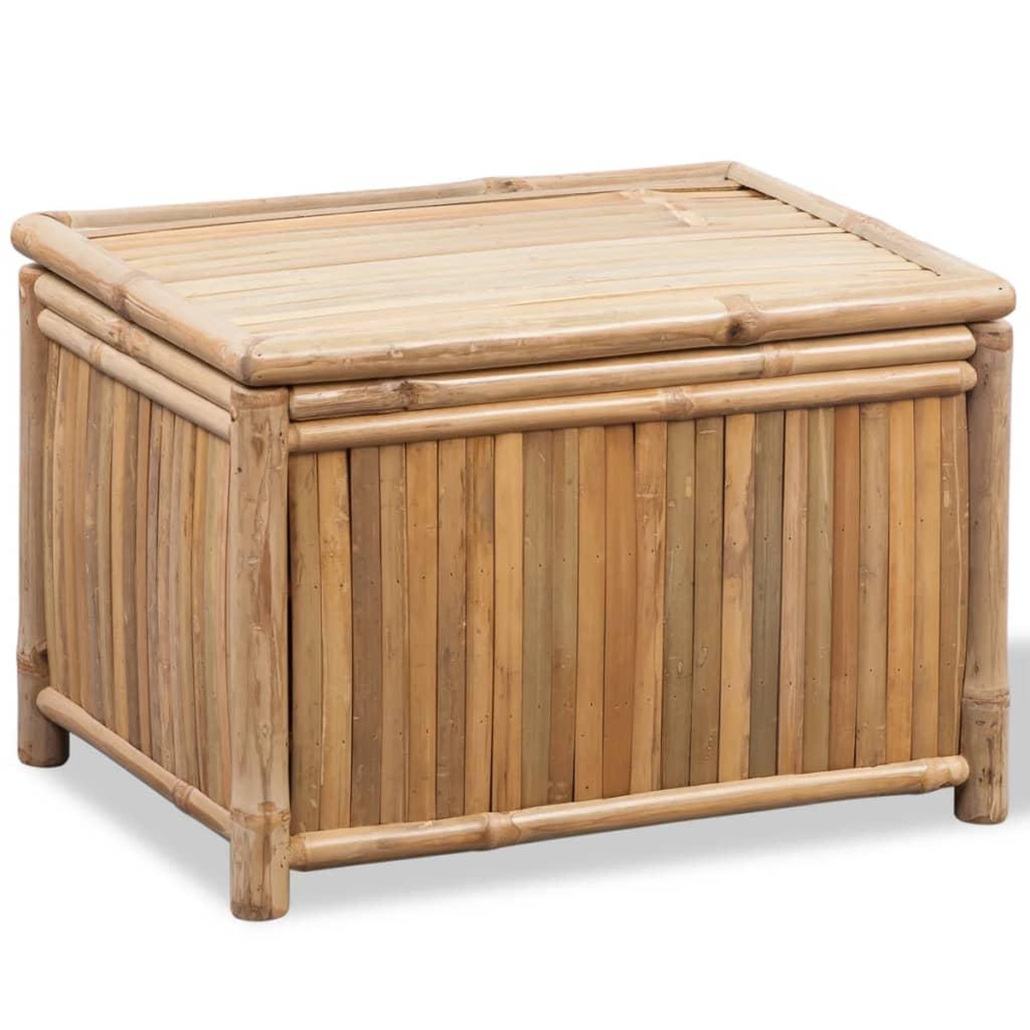 Voir la diapositive 4 : VIDAXL Boîte de rangement 3 pcs bambou