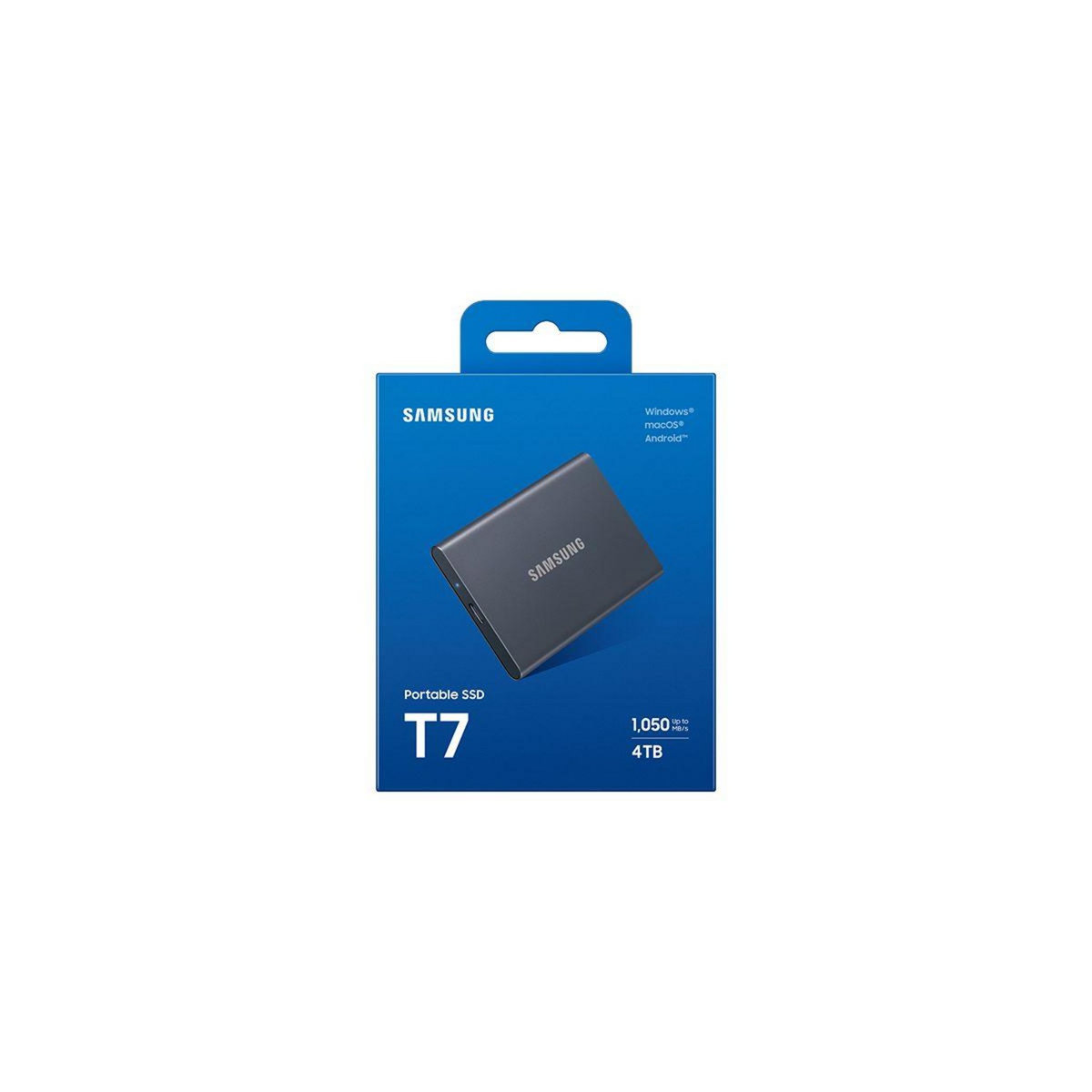 Samsung Disque dur SSD externe 4To T7 gris
