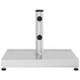 Voir la diapositive 4 : VIDAXL Base de parasol pour mats Ø32/38/48 mm 28 kg carre
