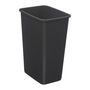 Voir la diapositive 4 : FIVE Poubelle de Cuisine  2 Ouvertures  25L Gris & Noir