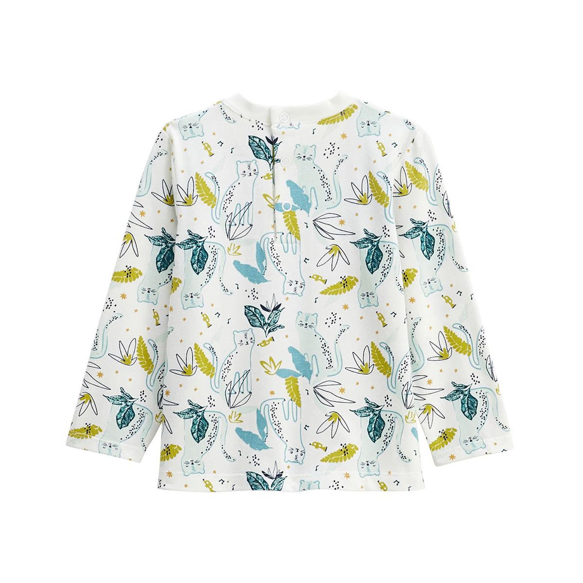 Petit Béguin Lot de 2 t-shirts enfant manches longues Oscar