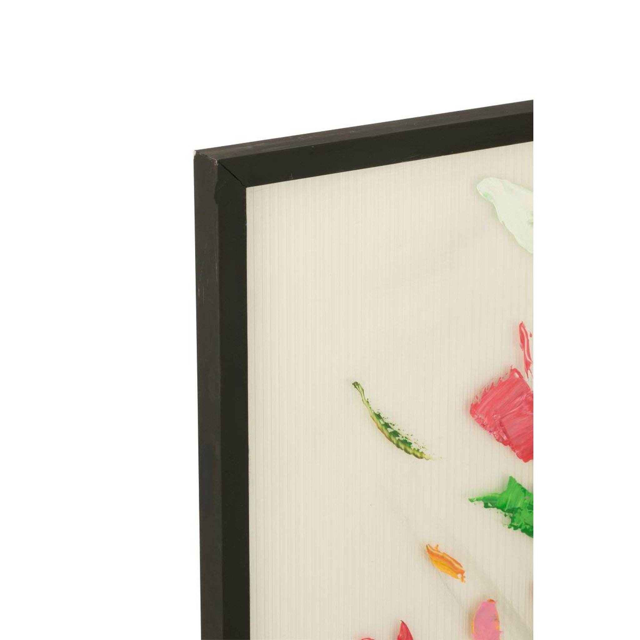 Voir la diapositive 2 : J-LINE Tableau déco  wild flower  92x122cm multicolore