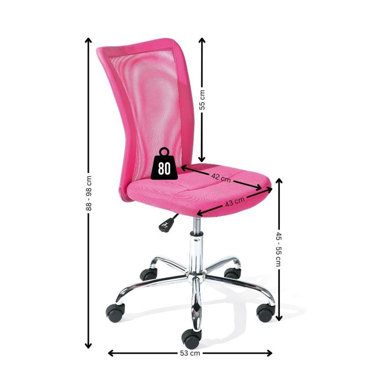 INTERLINK Chaise pour enfant BONNIE