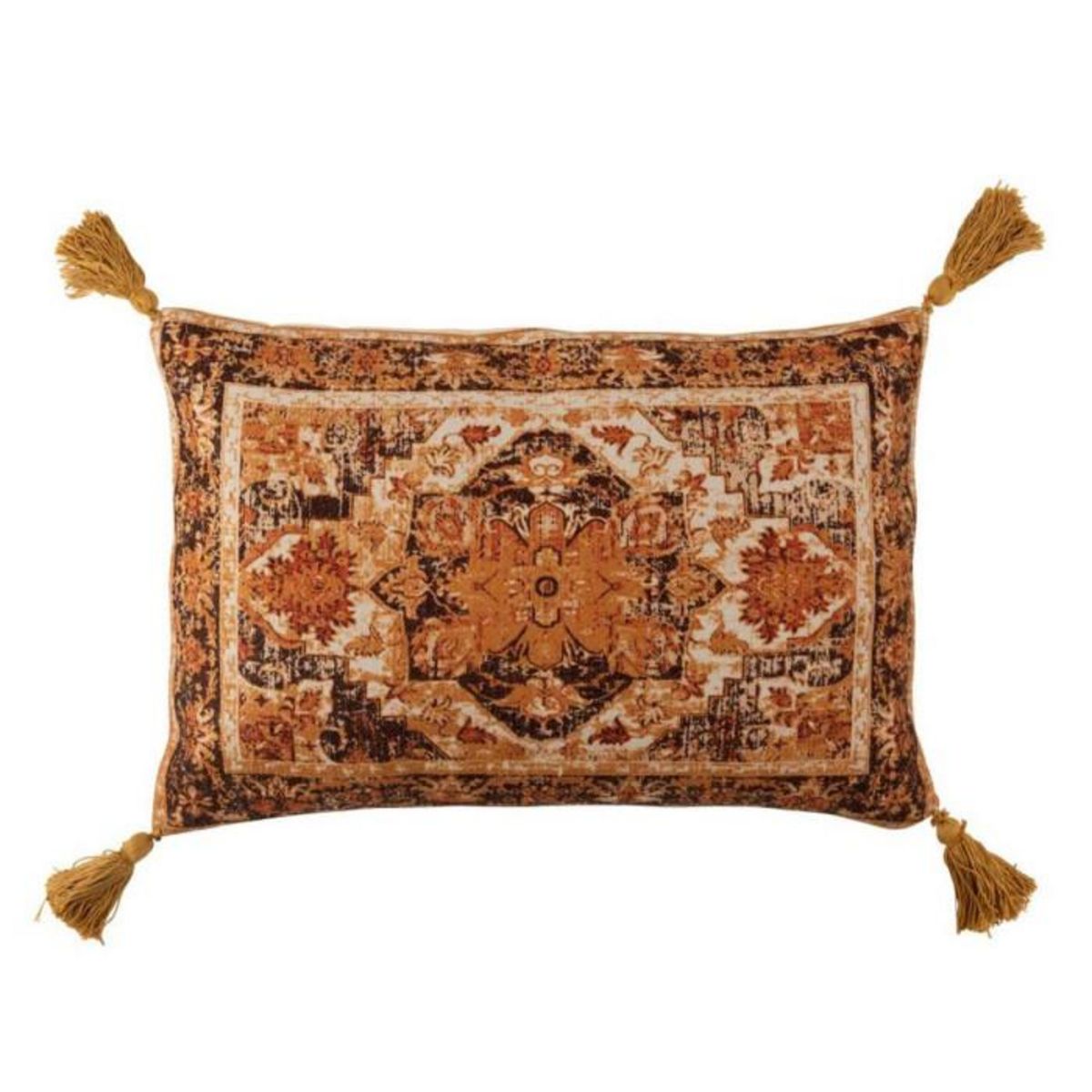 Paris Prix Coussin Déco  Vintage  40x60cm Orange Rouille