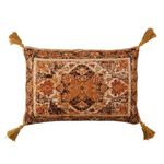 Paris Prix Coussin Déco  Vintage  40x60cm Orange Rouille