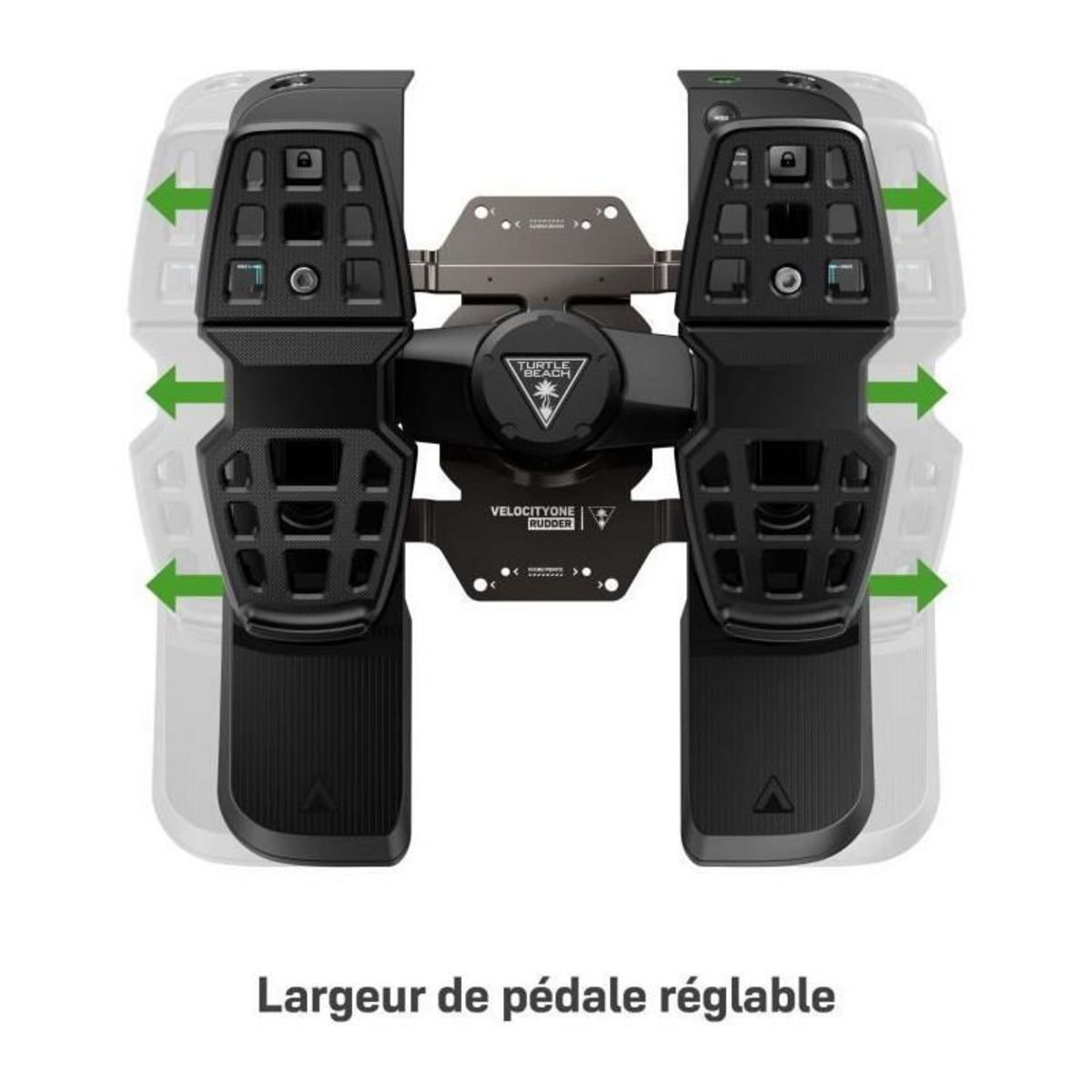 Turtle Beach Pédales de direction universelle - TURTLE BEACH - VelocityOne Rudder