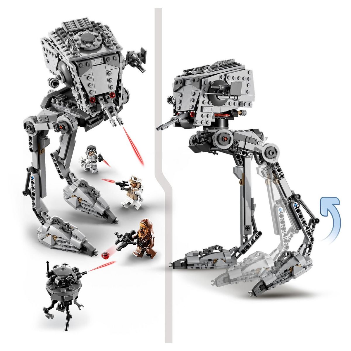 LEGO Star Wars 75322 AT-ST de Hoth