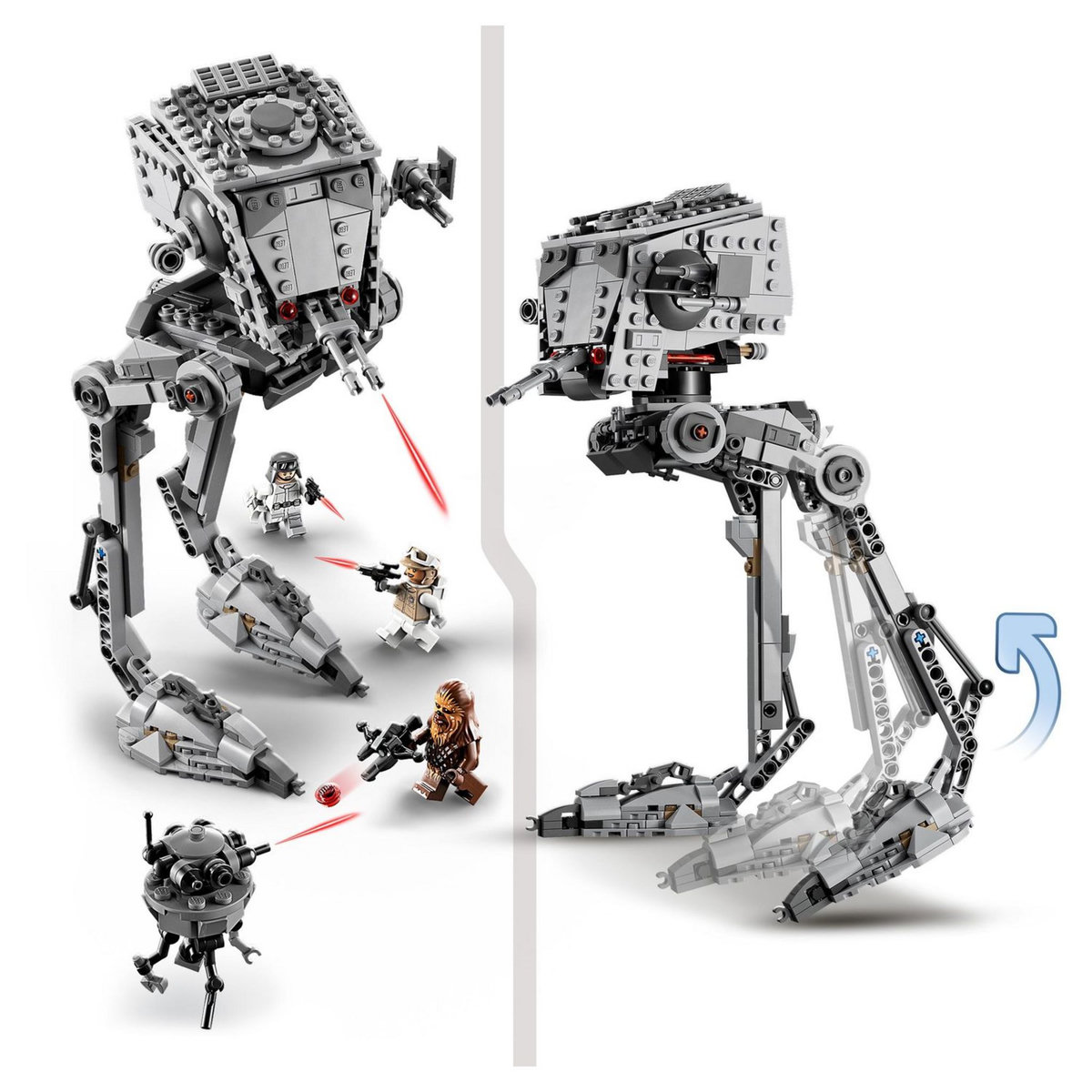 LEGO Star Wars 75322 AT-ST de Hoth
