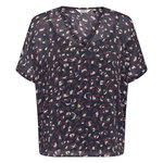 Only Blouse Marine/Bordeaux Femme Only Tasha. Coloris disponibles : Bleu