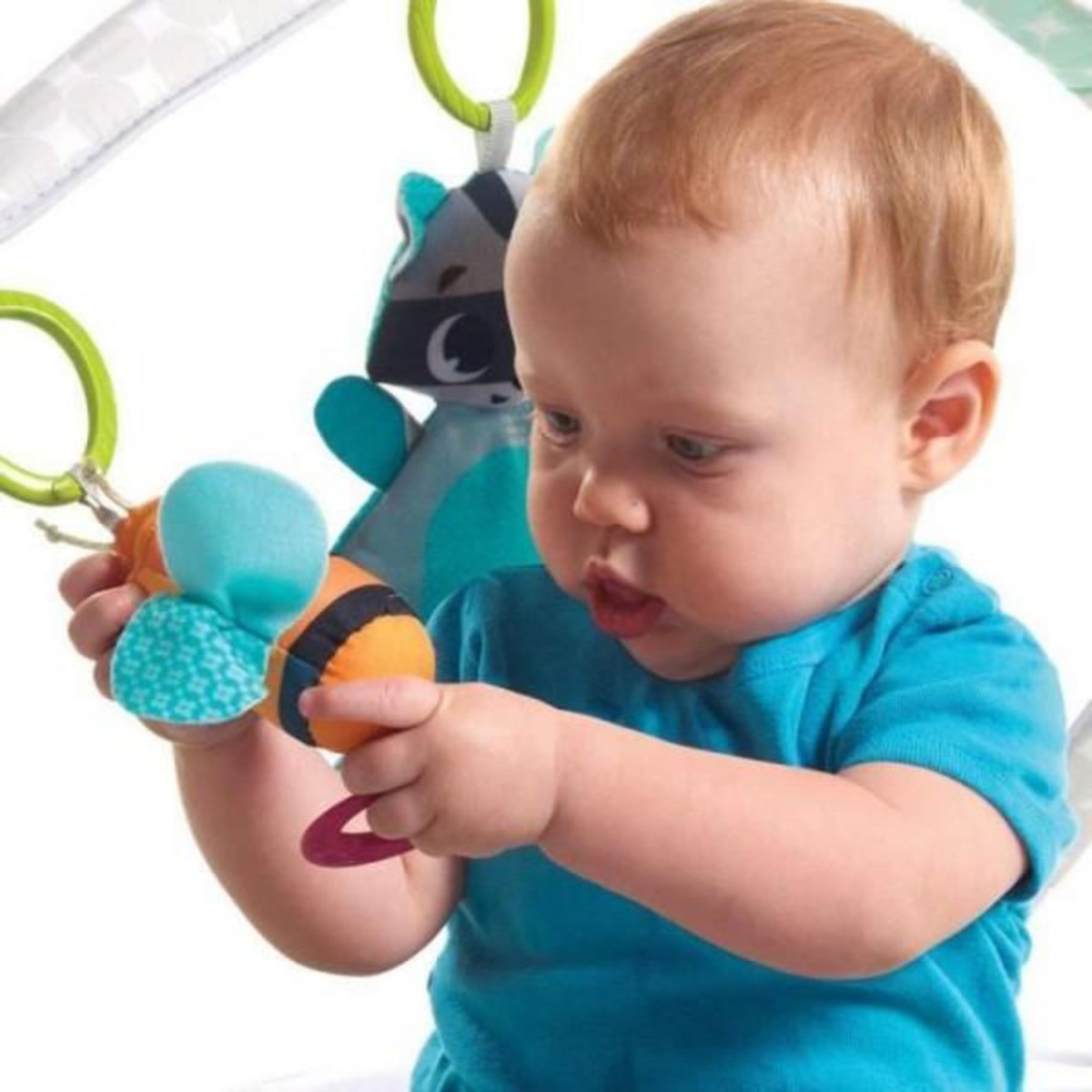 TINY LOVE Tapis Dynamic Collection Dans la Prairie, des la naissance, avec arches d'activités