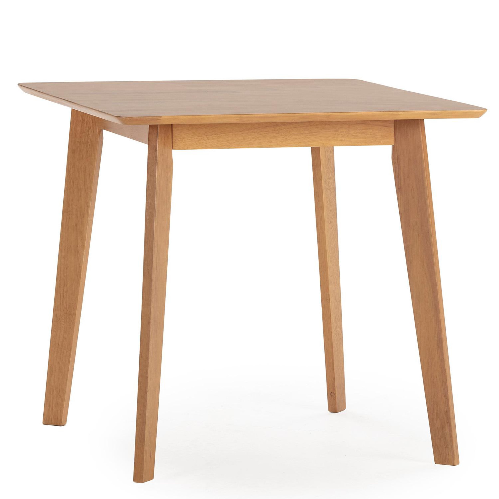 VS VENTA-STOCK Table à manger Pomago 80x80 cm Couleur Chêne