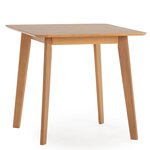 VS VENTA-STOCK Table à manger Pomago 80x80 cm Couleur Chêne