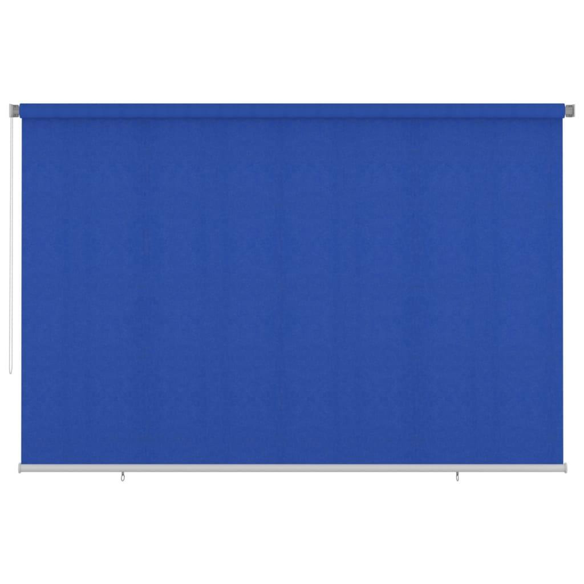 VIDAXL Store roulant d'exterieur 355 (l) x 230 (H) cm bleu HDPE