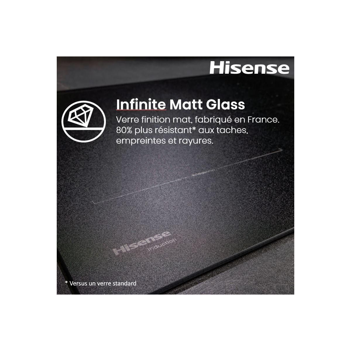 Hisense Plaque induction HI6443SRWF InfiniteMattGlass