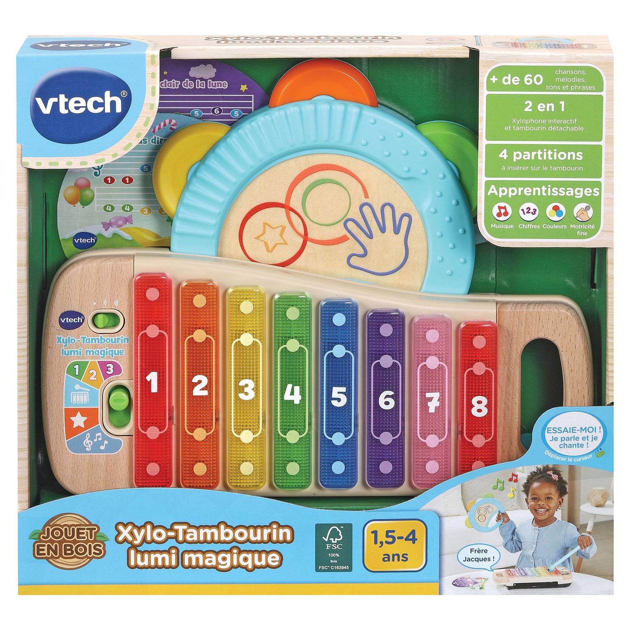 VTECH Xylo-Tambourin Lumi Magique