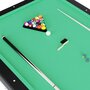 SOKKER Table multi jeux 3 en 1 APOLLON Billard, Ping-Pong, Plateau Dînatoire - avec accessoires