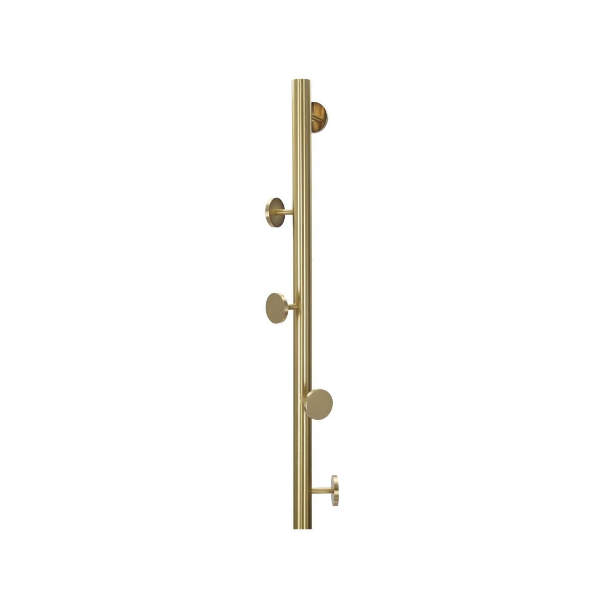 Voir la diapositive 2 : Paris Prix Porte-manteau design  glamy  190cm or