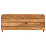 Voir la diapositive 3 : VIDAXL Lit sureleve 100x40x38 cm bois de teck recycle et acier