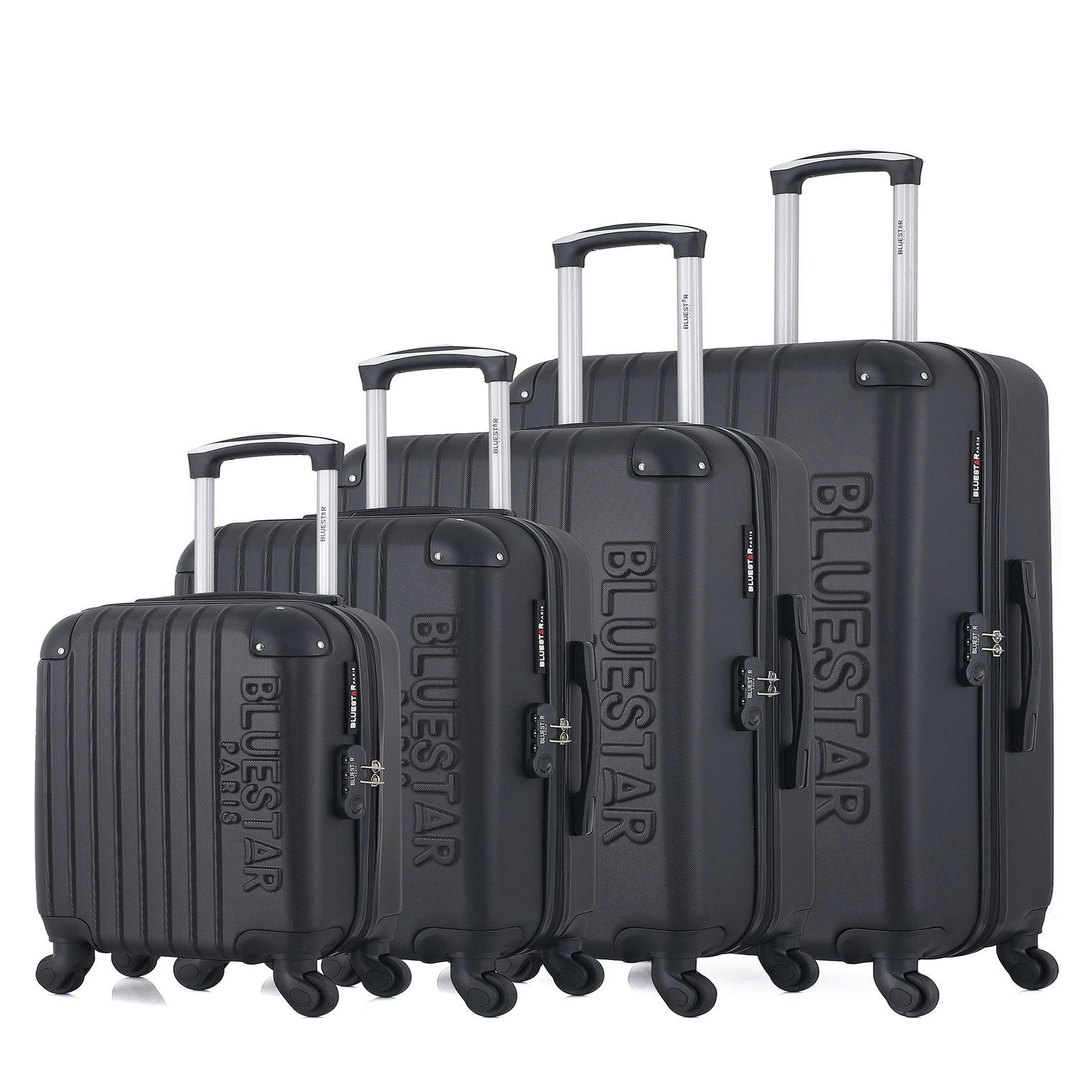BLUESTAR Bluestar - set de 4 valises bucarest-m 75 cm 4 roues