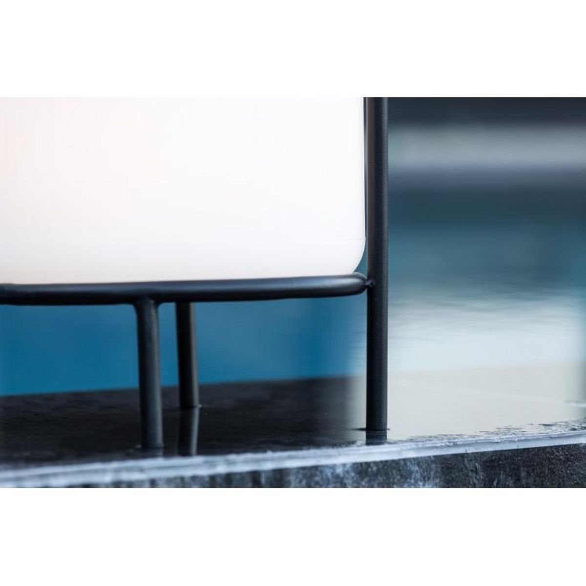 Paris Prix Lampe à Poser d'Extérieur LED  Colie  53cm Noir