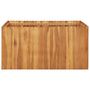 Voir la diapositive 2 : VIDAXL Lit sureleve de jardin 100x100x50 cm Bois massif d'acacia