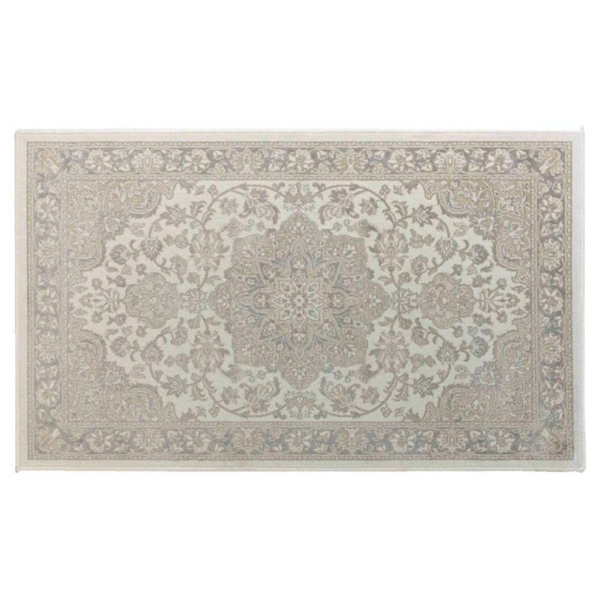 Douceur d'Intérieur Tapis rectangulaire 68x110 cm tissé CHERINE NATUREL