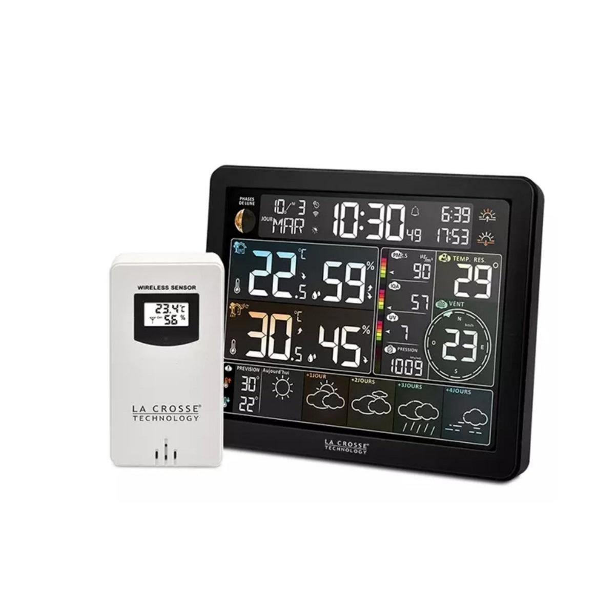 La crosse technology Station météo noir - SW405-BLA