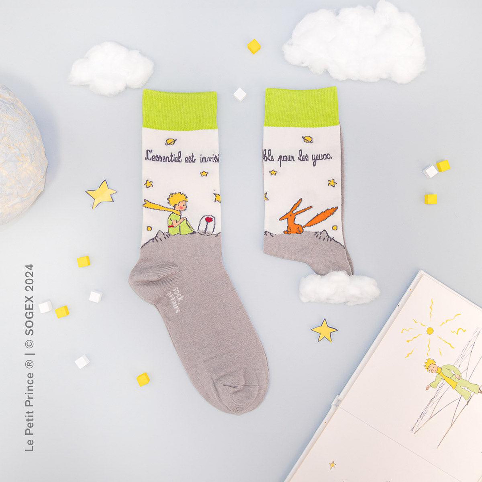 Voir la diapositive 4 : SOCK AFFAIRS Chaussettes l'essentiel, le petit prince