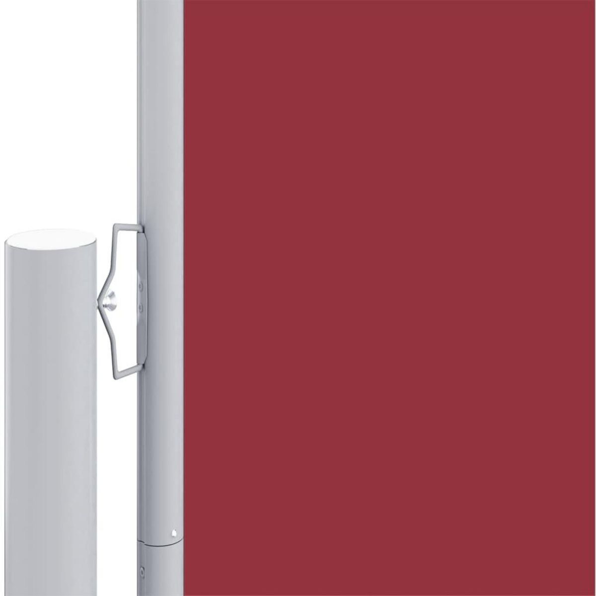 VIDAXL Auvent lateral retractable Rouge 180x1000 cm