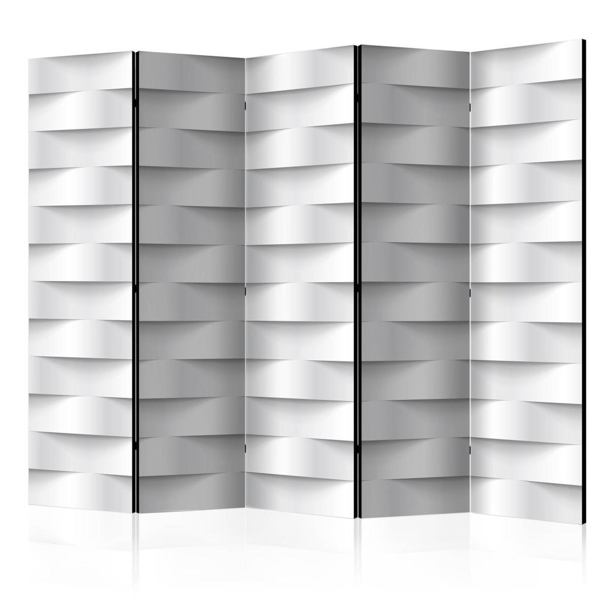 Paris Prix Paravent 5 volets  white illusion  172x225cm