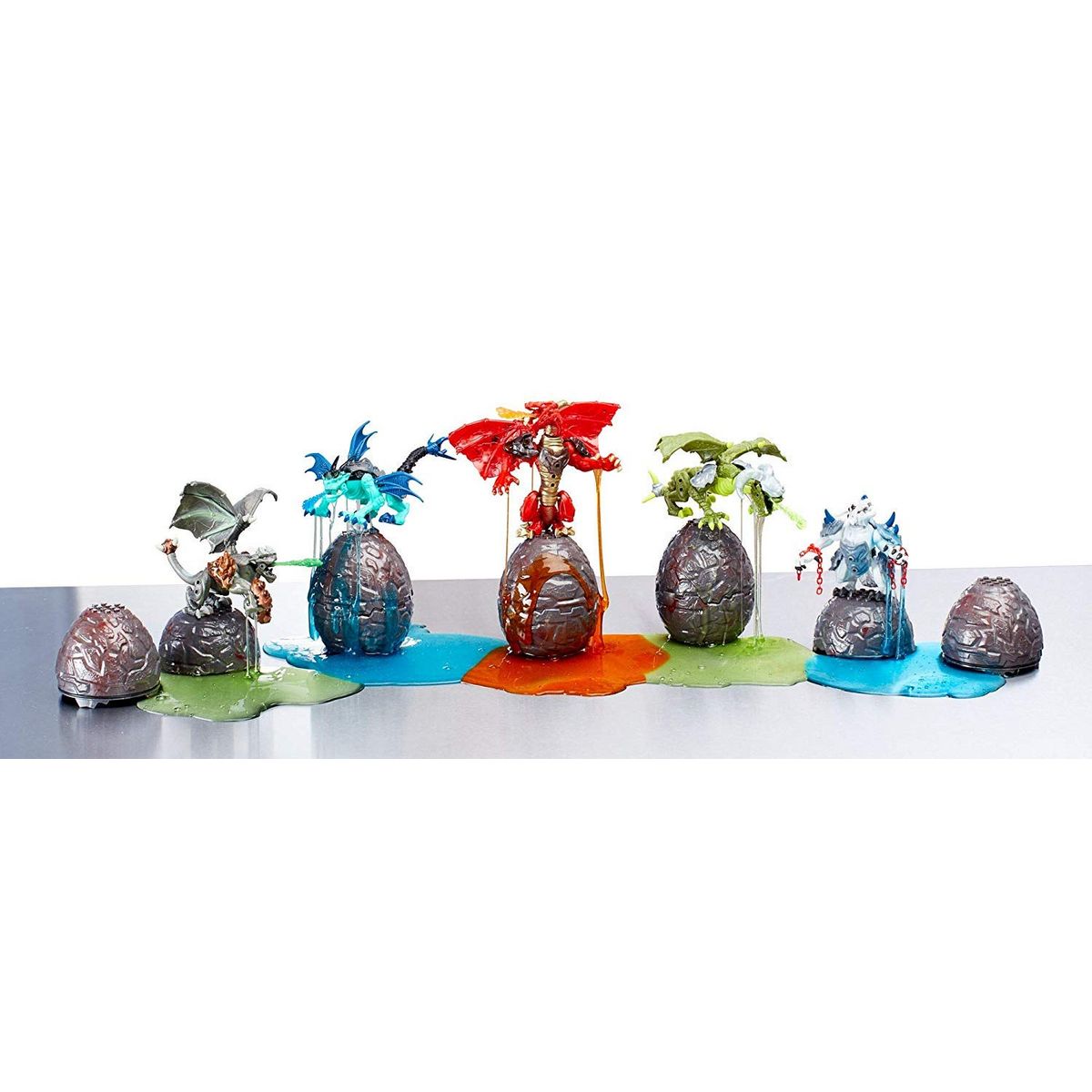 MEGA CONSTRUX Oeuf Breakout Beasts - Slime + figurine