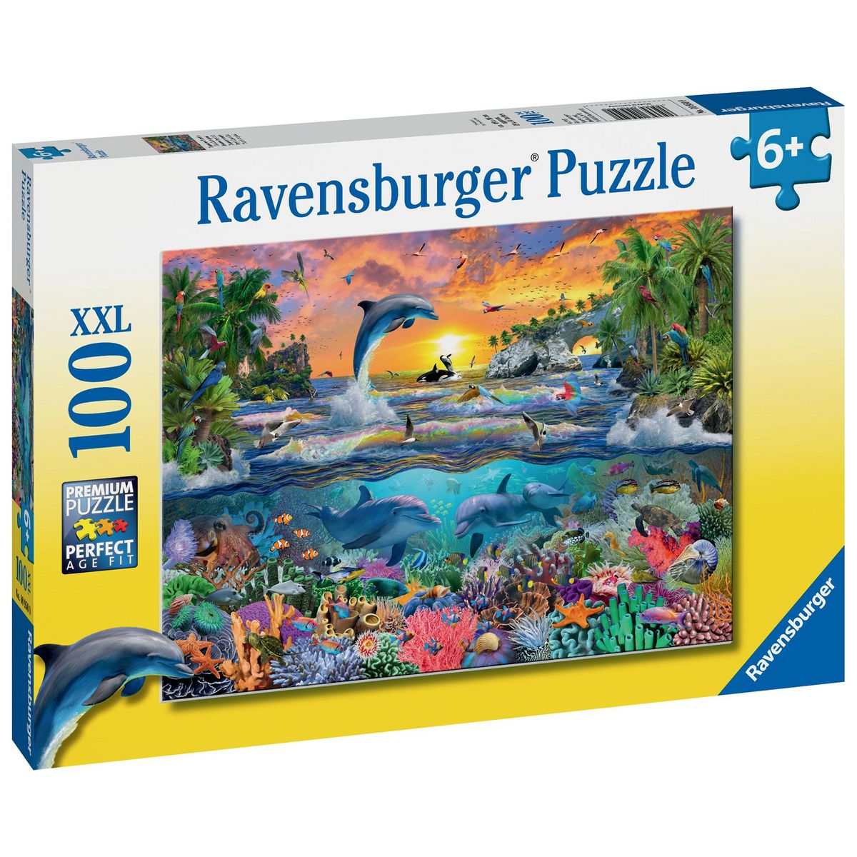 RAVENSBURGER Puzzle XXL Dragon 100 pièces 