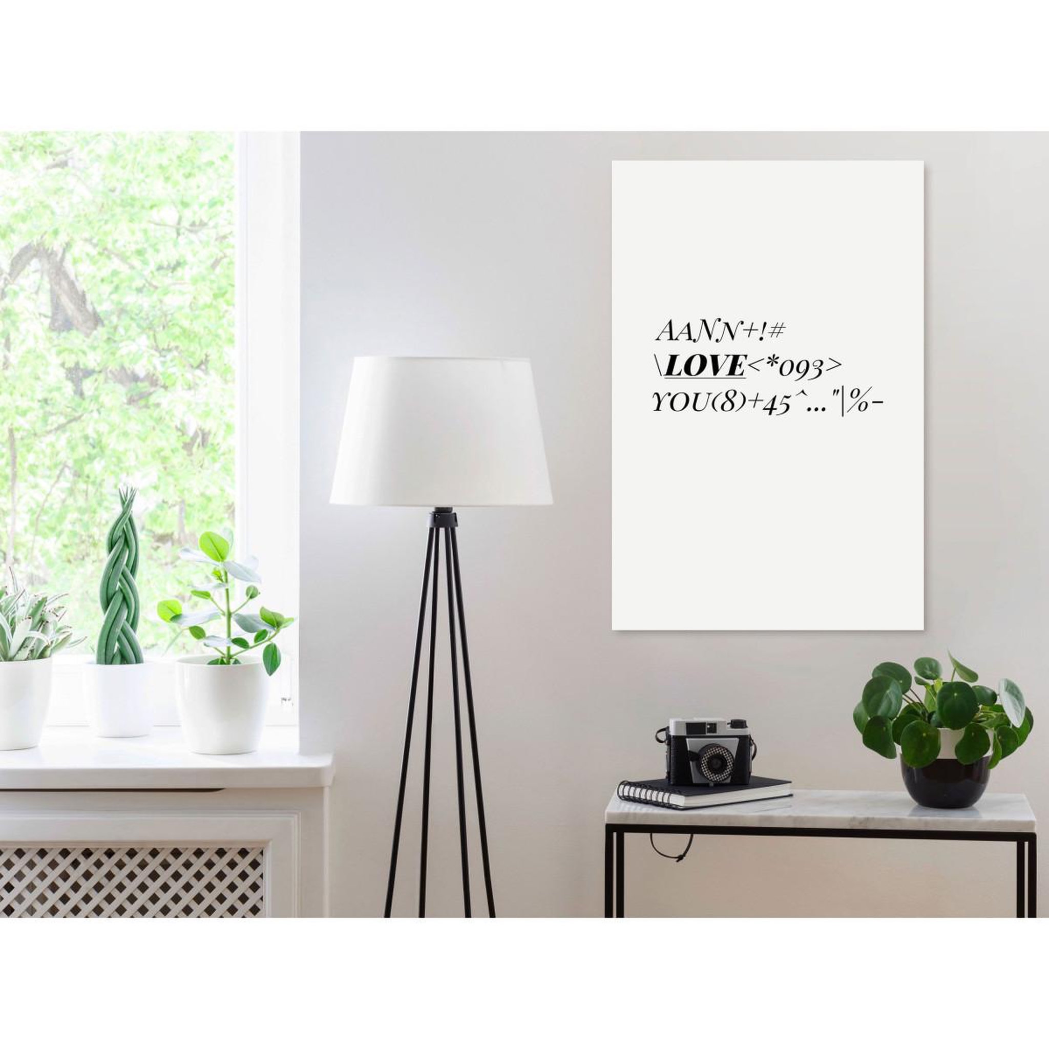 Voir la diapositive 2 : Paris Prix Tableau imprimé  love code