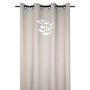 Voir la diapositive 1 : Lovely Casa Rideau à œillets 140x260 cm Atlantide naturel coton