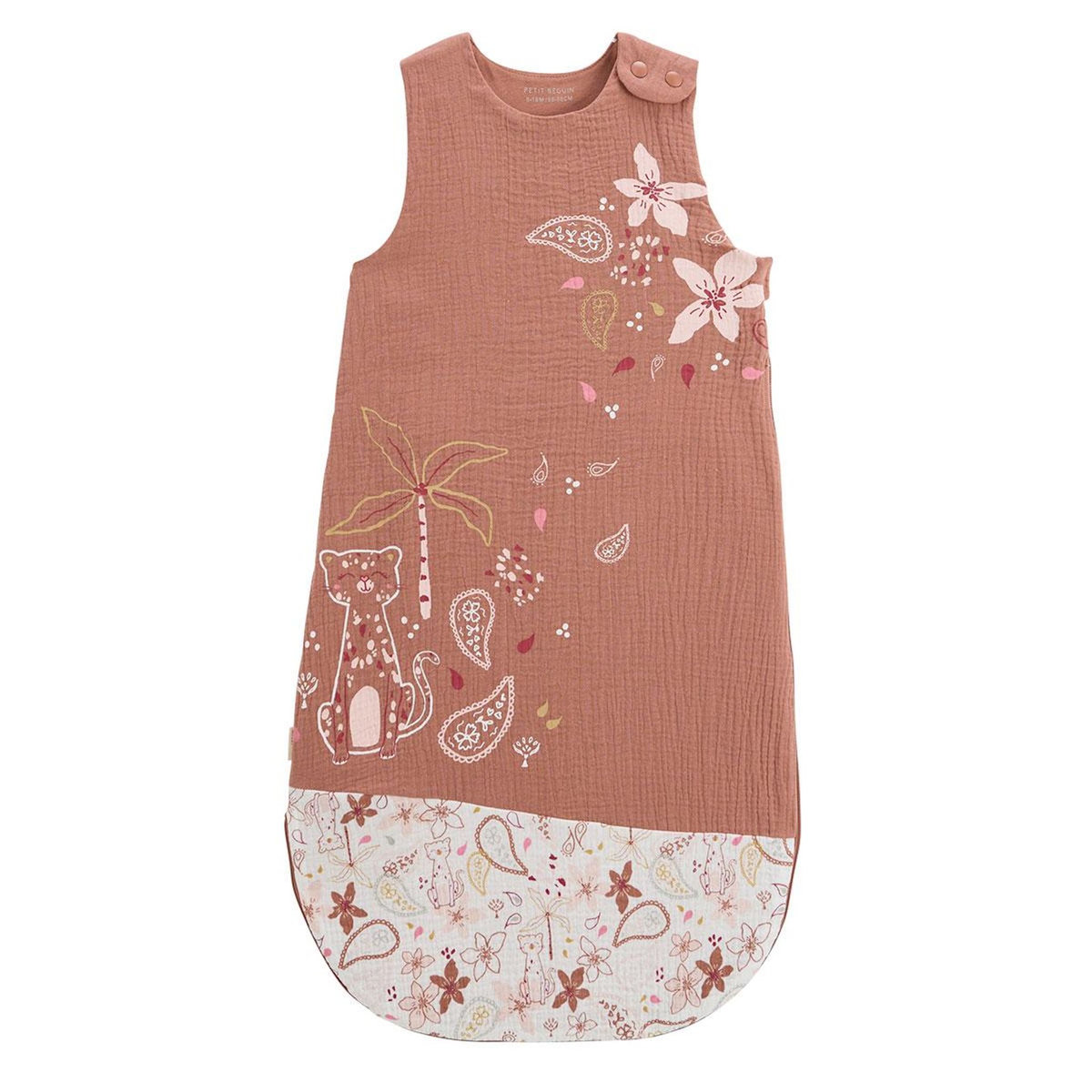 Petit Béguin Gigoteuse d'été en gaze de coton Arizona