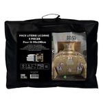 SOLEIL D'OCRE Ensemble couette et parure 5 Pièces LICORNES jaune pour lit en 90x190 cm, par Soleil d'ocre