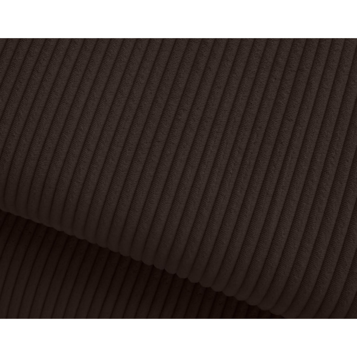 BEST MOBILIER Lisbona - canapé d'angle gauche 5 places convertible avec têtières en velours côtelé