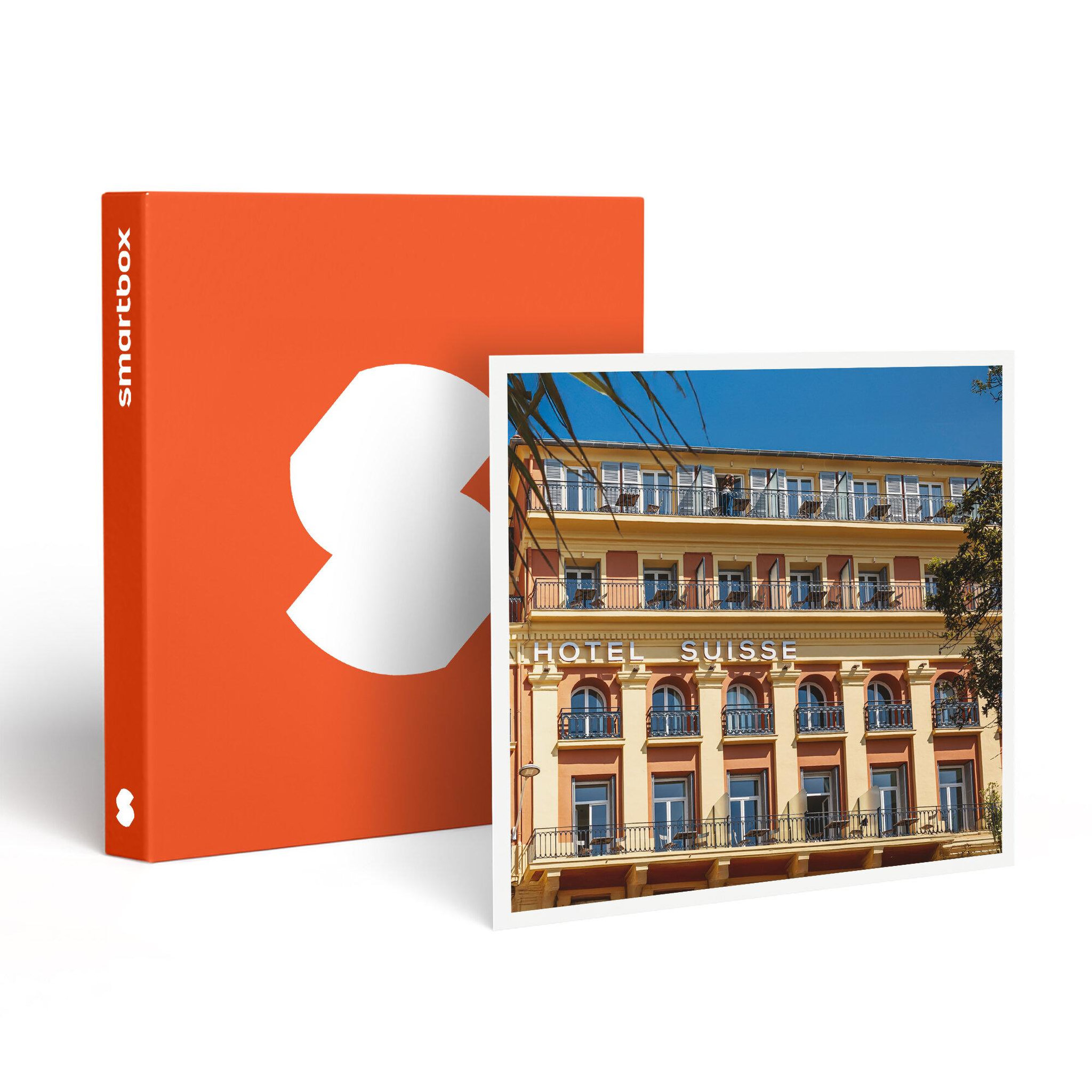 Smartbox Escapade avec vue sur mer : 2 jours avec champagne en hôtel 4* à nice - coffret cadeau séjour