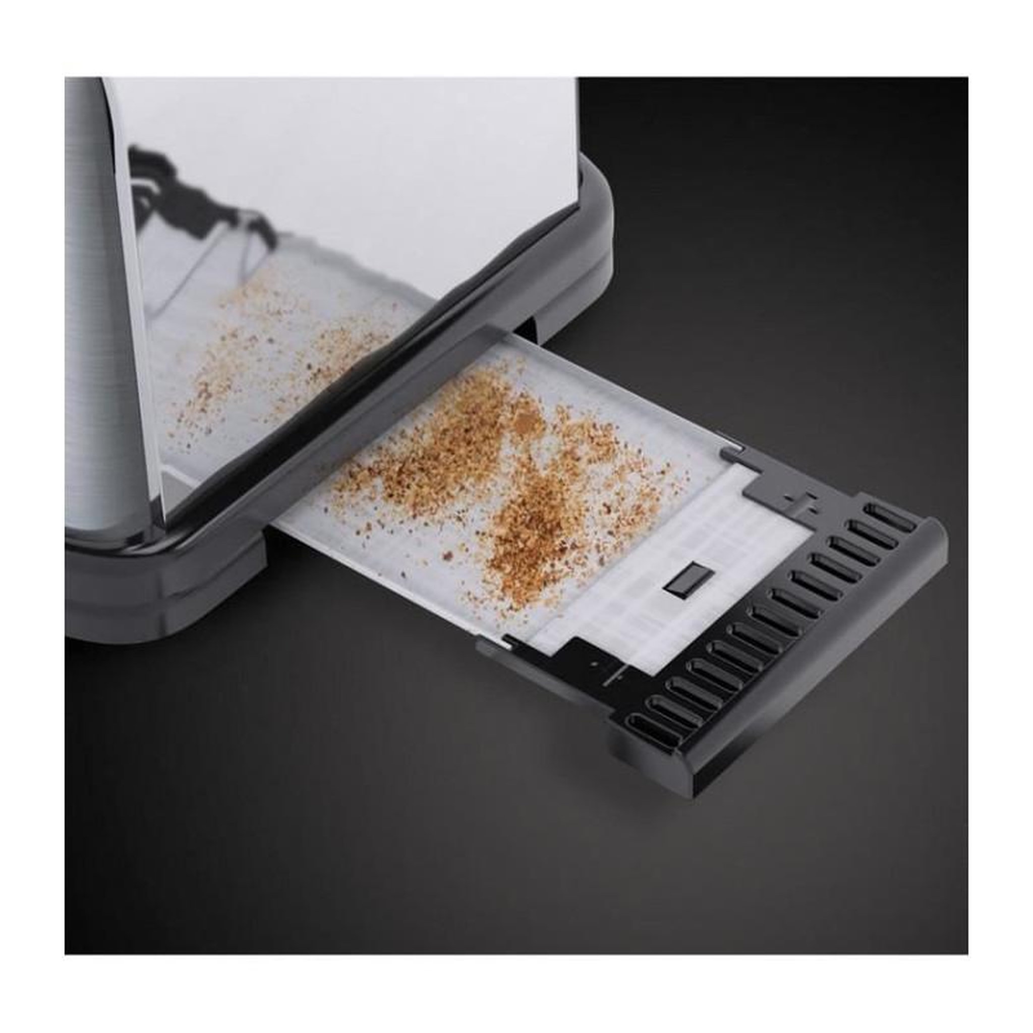 Voir la diapositive 4 : Russell Hobbs Notre grille-pain Oxford Russell Hobbs 21396-56 grille a merveille des pains de toutes tailles et amene la bonne humeur a chaque