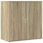 Voir la diapositive 2 : VIDAXL Buffet chene sonoma 79x38x80 cm bois d'ingenierie
