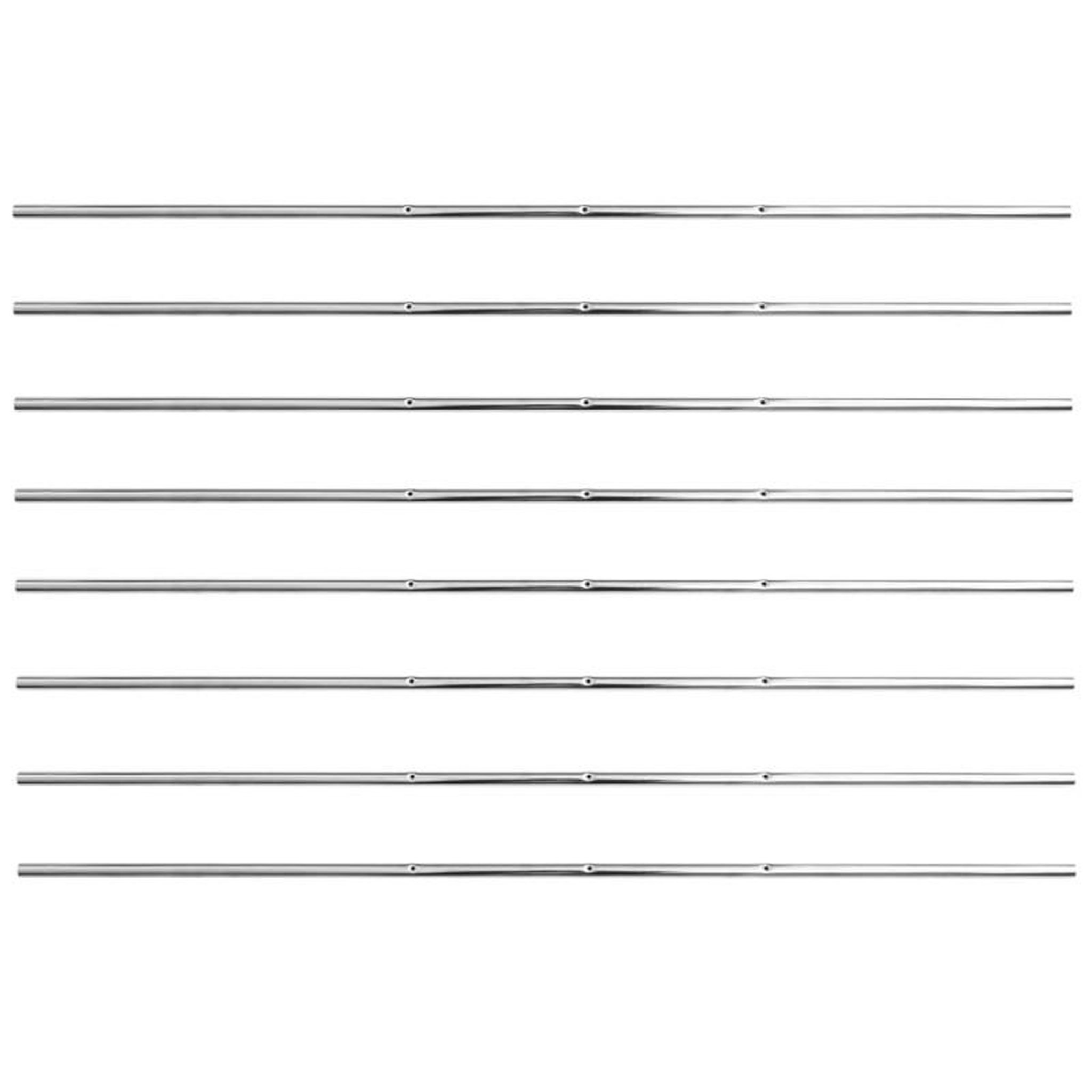 Voir la diapositive 2 : VIDAXL Tiges de baby foot 8 pcs 15,9 mm