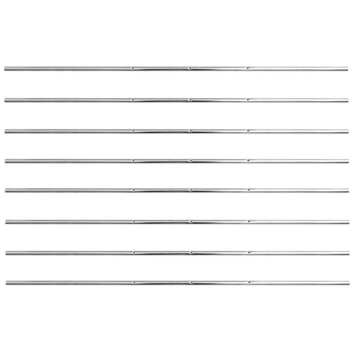 VIDAXL Tiges de baby foot 8 pcs 15,9 mm