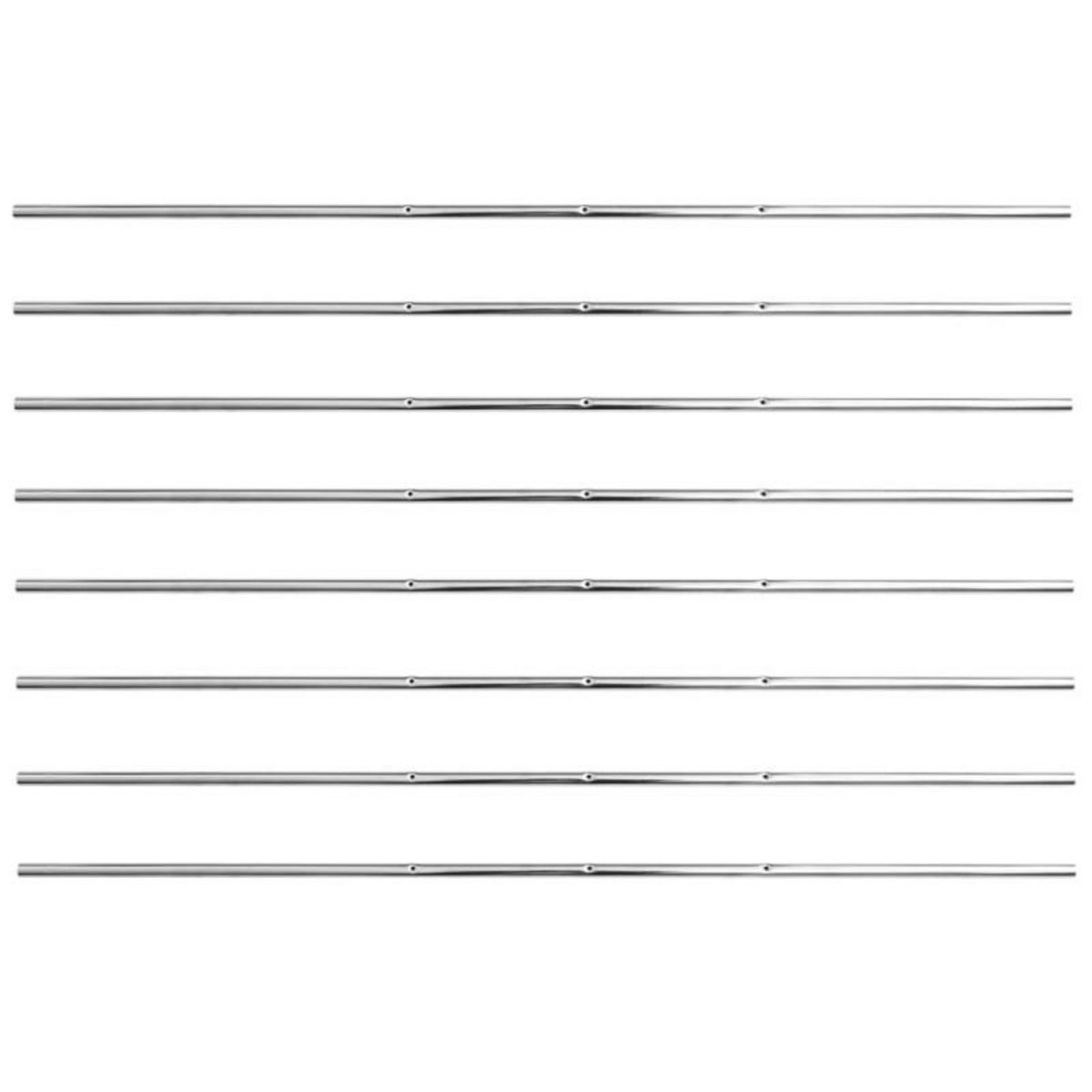 VIDAXL Tiges de baby foot 8 pcs 15,9 mm