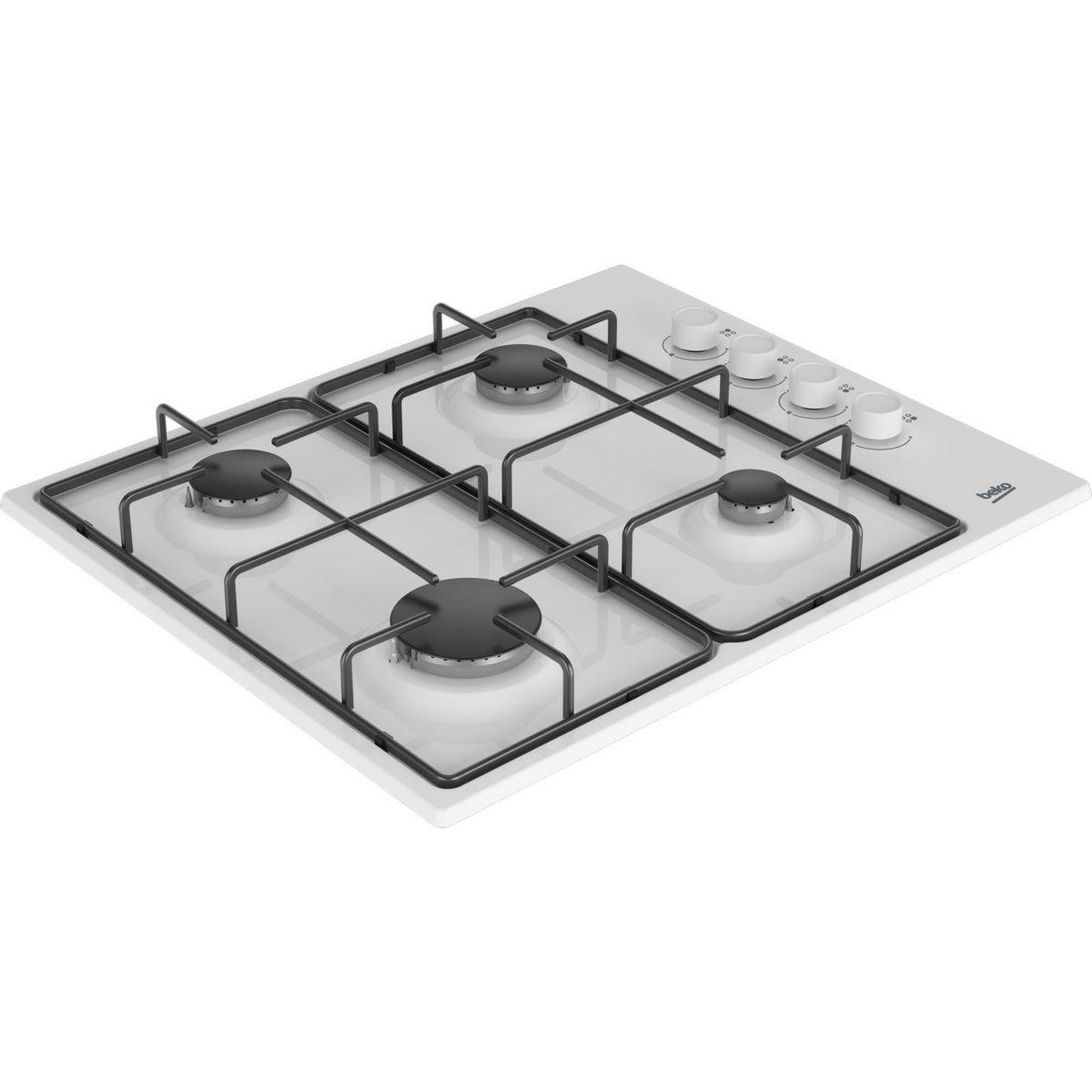 Voir la diapositive 2 : Beko Plaque gaz higg64123sw