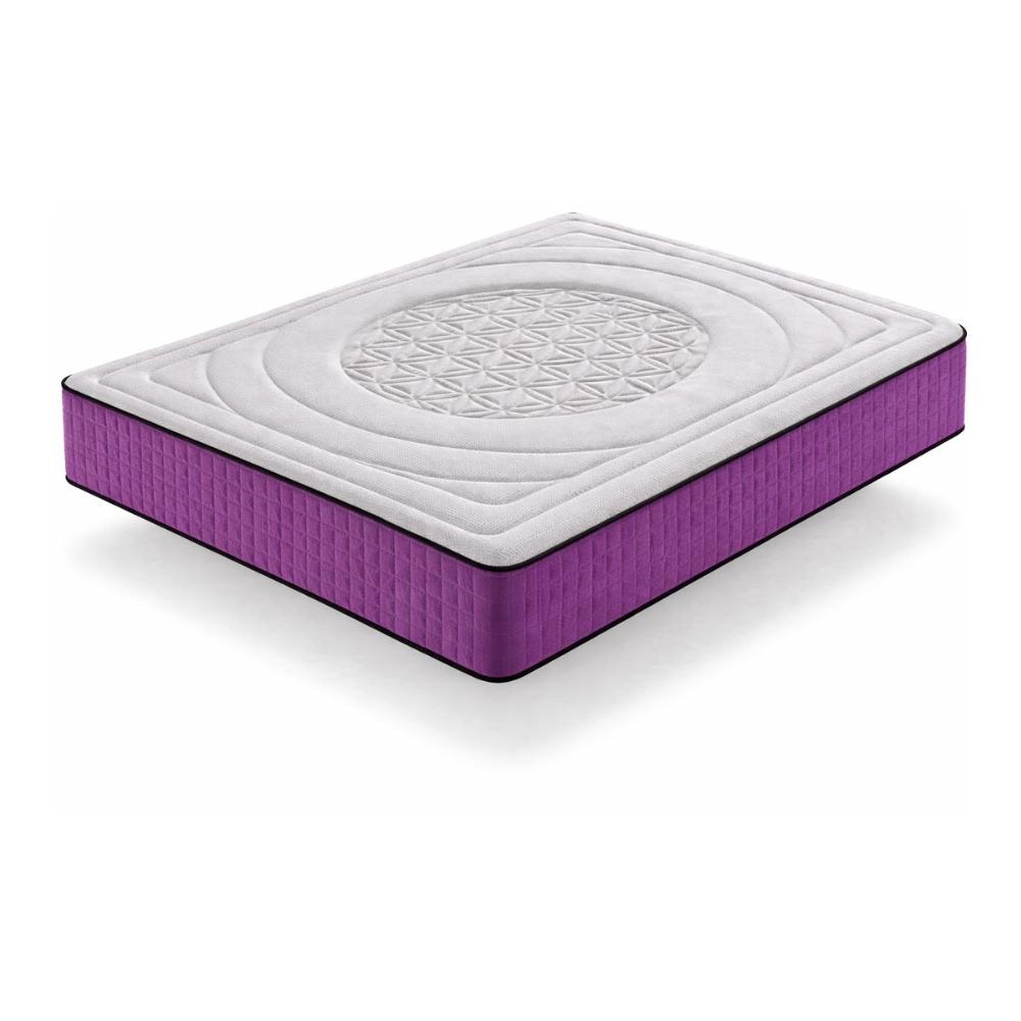 Voir la diapositive 1 : DAGOSTINO HOME Matelas - 30cm Epaisseur - Mousse HR Très Ferme | Double Face (Été/Hiver) | Soutien Équilibré, Parfait et Tonique
