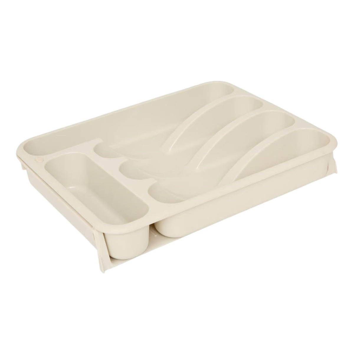FIVE Range-Couverts Extensible  Poly  28cm Beige