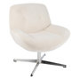 Voir la diapositive 1 : Paris Prix Fauteuil Lounge  Chill  79cm Crème