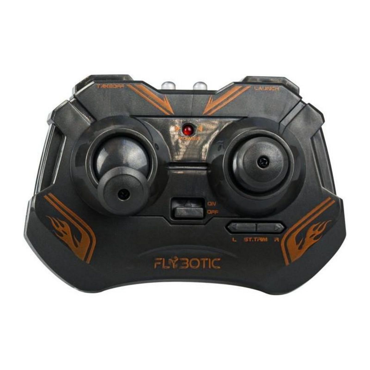 FLYBOTIC Hélicoptere Télécommandé - FLYBOTIC - Helico Hover Blast - 23 cm - orange et noir - des 8 ans