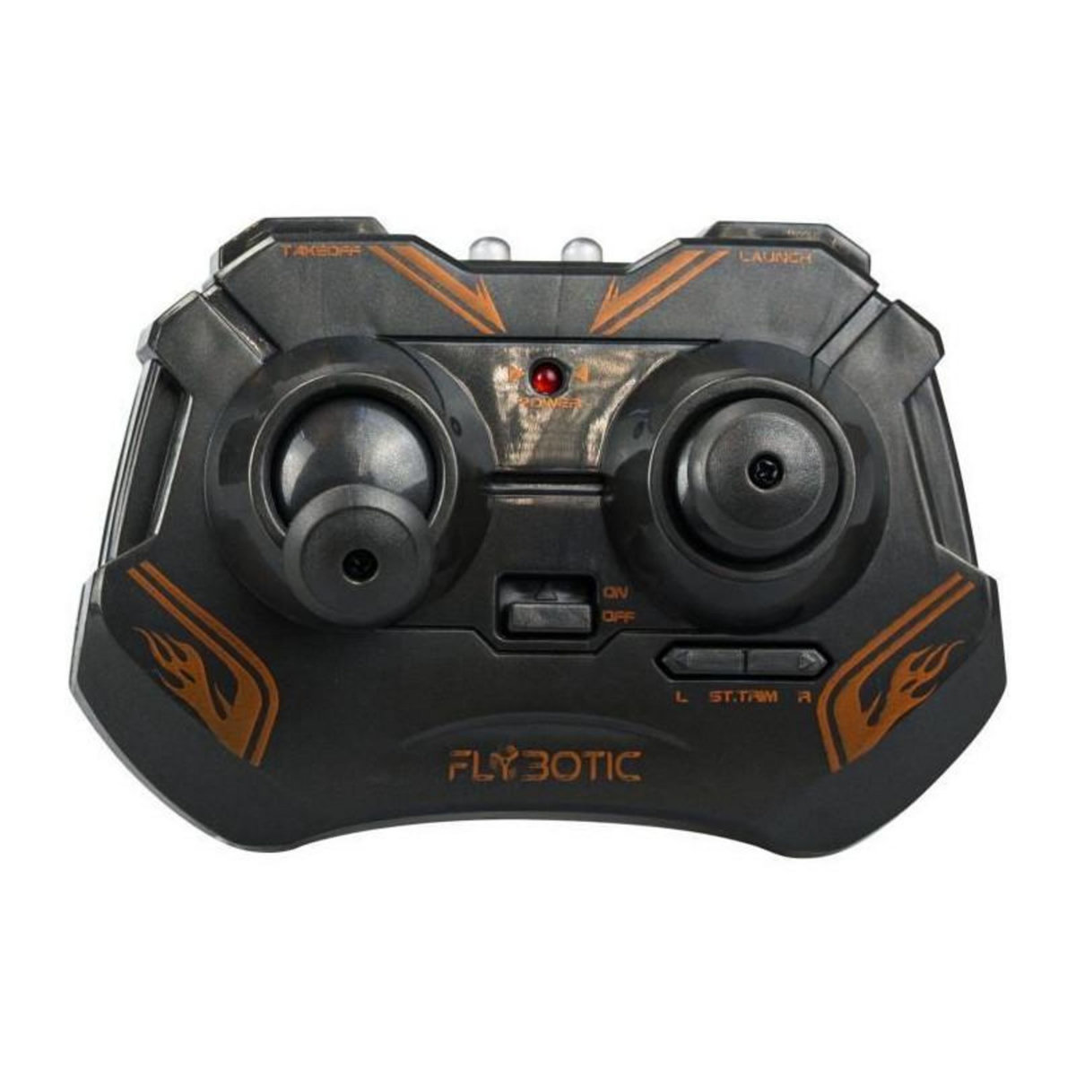 FLYBOTIC Hélicoptere Télécommandé - FLYBOTIC - Helico Hover Blast - 23 cm - orange et noir - des 8 ans